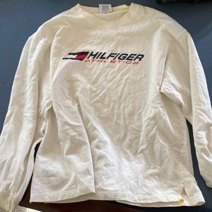 white Tommy Hilfiger crew neck